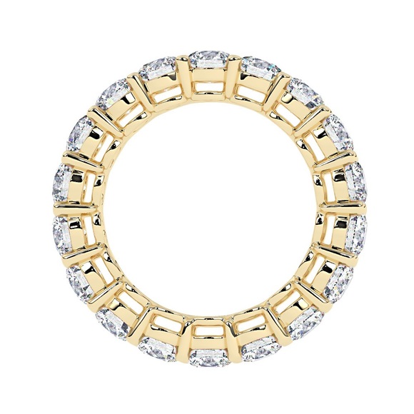 2 Carat Diamond Eternity Band in 14k Yellow Gold. - Picture 1 of 4